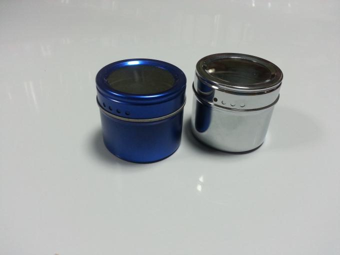 Empty Gift Tins / Clear Window Tinplate Box With Cover