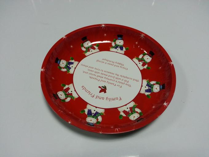 Round Tin Serving Trays