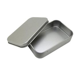 China No Printed Tin Candy small metal containers , Mini Sweet Packing tin gift boxes 0.23 mm Thickness supplier