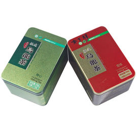 China Tinplate Painting Tin Tea Canisters ,Tea Tin Container,Tea Packaging Box supplier