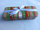 White Ribbon Christmas Empty Gift Tins Metal Box CYMK Printing On Lid / Body supplier
