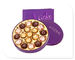 Ferrero Rocher Chocolate Tin Box With Plastic Insert Custom Printed supplier