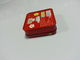 Red Hello Kitty Metal Tin Container Box Square Shape For Candy And Food Packaging supplier