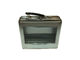 Plain Clear Window Metal Tin Boxes Food / Fruit / Lunch With Lid supplier