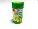 Metal Tin Food Packaging Container Green Round With Lid / Cover supplier