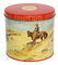Stetson Hats Tin Container For Cookie Packaging , Food Grade Metal Box Optional Sizes supplier