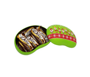 China Bean - Looking tin food containers Box , Clients' Artwork Can Be Printed On It supplier