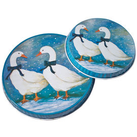 China Personalized  Metal Burner Cover With Round Shape, 2pcs With Different Size For Each Set supplier