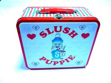 China Metal Tin Lunch Box with cover supplier