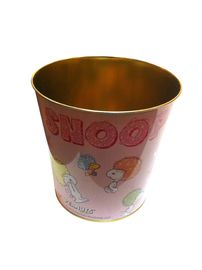 China Metal Tin Plate Round Bucket For Gift Packaging , Thickness 0.23mm supplier
