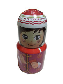 China Christmas Metal Tin Container As A Gift / Fabulous Box , Consist Of Three Parts supplier