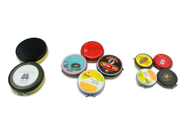 Round Metal Storage Containers Shoe Polish Tin With Different Versions supplier