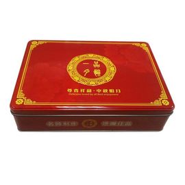 Drug Packing Metal Tin Container Box Printed With Different Colors And Versions supplier