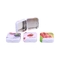 Small Square Tin Box with Lid Printed Metal Storage Boxes for Mints Tin Food Containers supplier