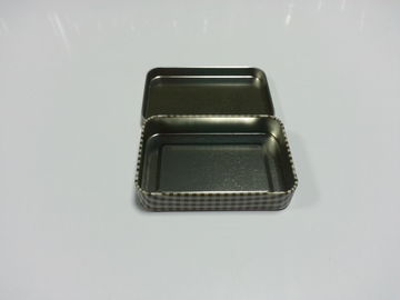 Yellow Metal Mini Tin Cans For Cellphone / Battery / Mini Gift supplier