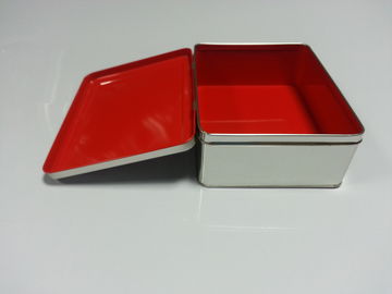 Metal Rectangle Square Tin Containers Nourishment Can For Calcium supplier