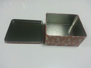 Eco-friendly Tin Cookie Containers And Food Packaging Box With Different Designs supplier