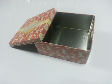 Eco-friendly Tin Cookie Containers And Food Packaging Box With Different Designs supplier