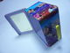 Rectangle Colorful Metal Square Tin Containers Hinge Box For Packing , Metal Lunch Box supplier