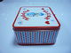 Tinplate Rectangle Metal Tin Lunch Box For Food / Candy / Cake supplier