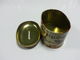 Painting Tin Coin Box 0.23mm Containers For Saving , 105x75x80mm supplier