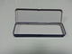 Blue Metal Pencil Tin Box Rectangle Stationary Case For Office , 0.23mm Tinplate supplier
