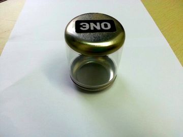 Small Gold Tin Container For Condom Packaging ,Size 68*25mm supplier