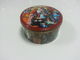 Christmas Candy Tin Storage Containers Tinplate With Cover / Lid supplier