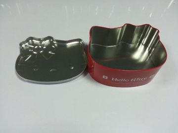 Hello Kitty Tin Candy Containers ,Looks Vivid just Like A Cat Head ,Popular Item supplier