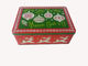 Butter Embossed Tin Cookie Containers,Spot Base Color On Body And Lid supplier
