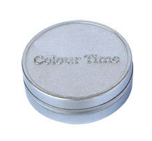 Color Time Embossing Mini Tin Cans Diameter 60 x 20hmm , Round Tin Container supplier