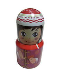 Christmas Metal Tin Container As A Gift / Fabulous Box , Consist Of Three Parts supplier