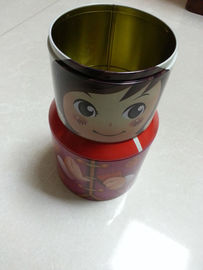 Christmas Metal Tin Container As A Gift / Fabulous Box , Consist Of Three Parts supplier