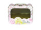 Metal Lunch Tin Container With PET Window And Handle , Gift Canister supplier