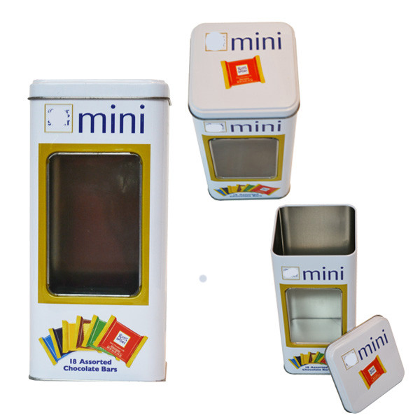 Square Food Grade Tin Containers